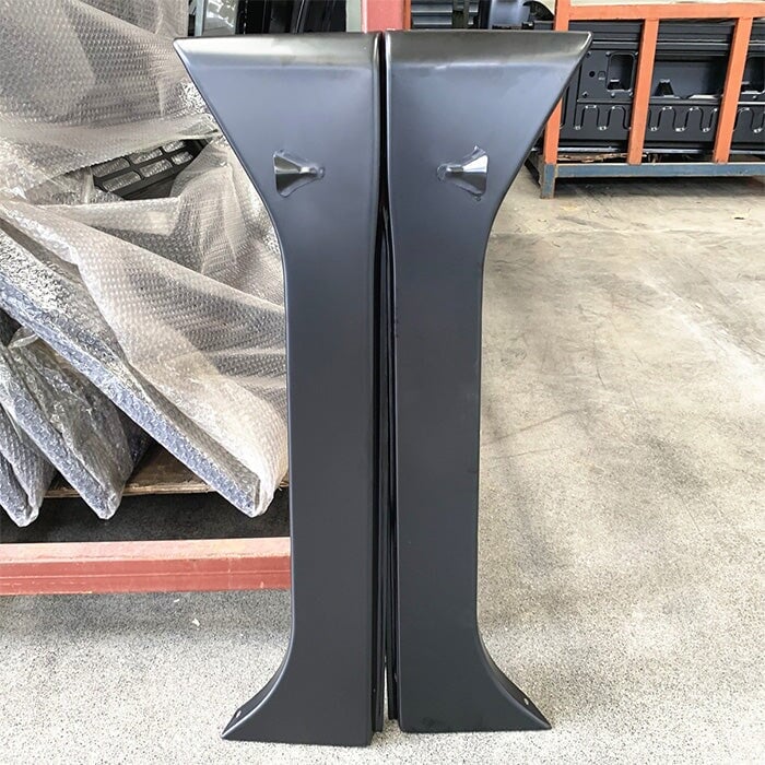 FJ40 Land Cruiser Front Fender Side Apron Panel: Left Side